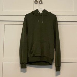 primark army green fleece sweatshirt